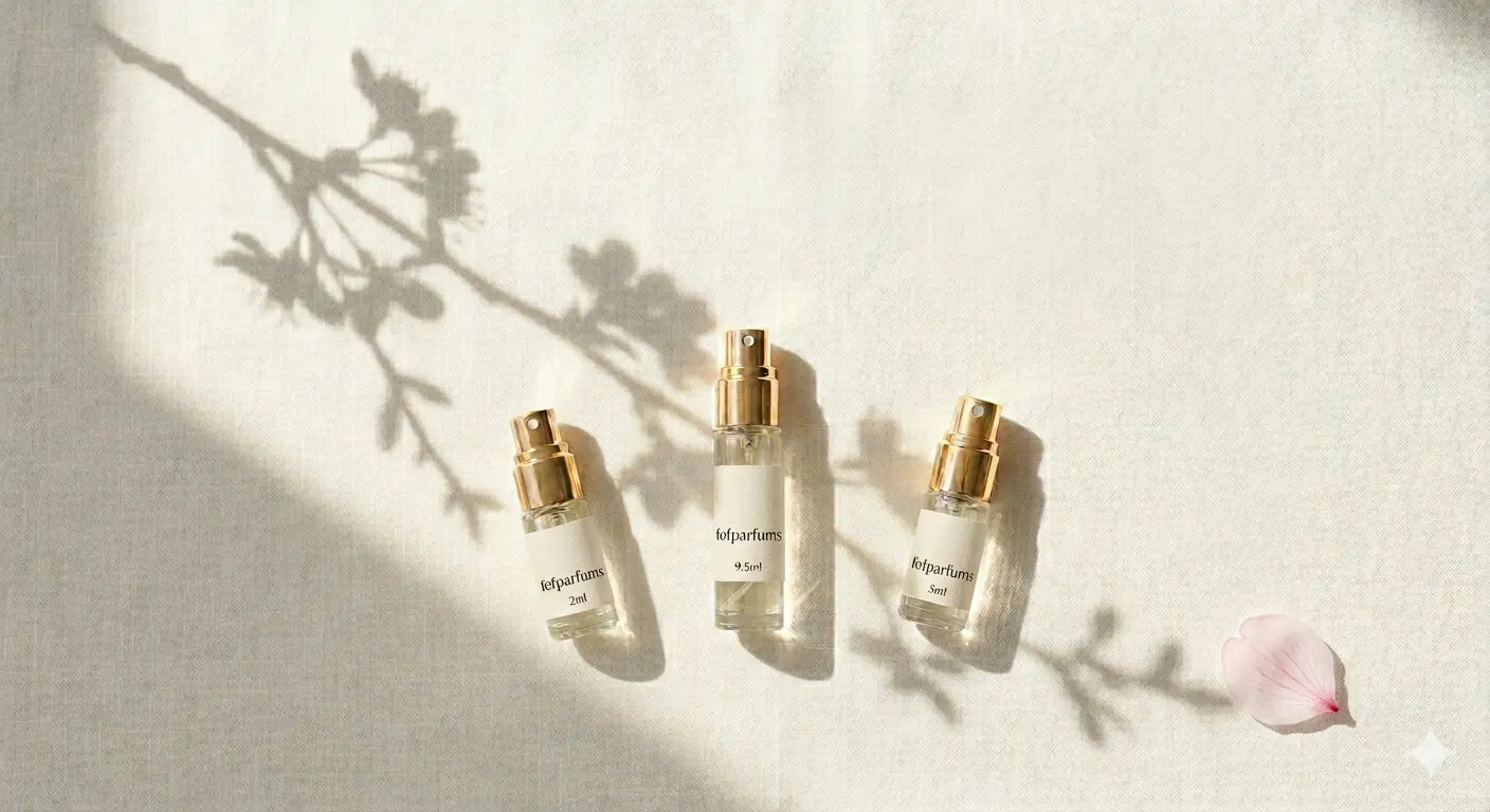 Sillage De Printemps est un coffret d'échantillons de parfum de niche choisi pour la période du printemps