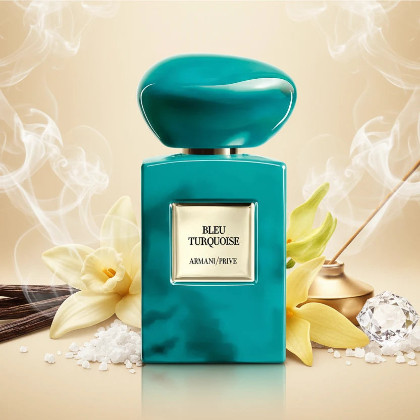 Échantillon ARMANI Bleu Turquoise 2ml/5ml/9.5ml FoFparfums