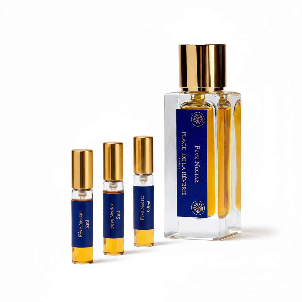 Echantillon-Place-De-La-Reverie-Feve-Nectar-2ml-5ml-9.5ml-FoFparfums